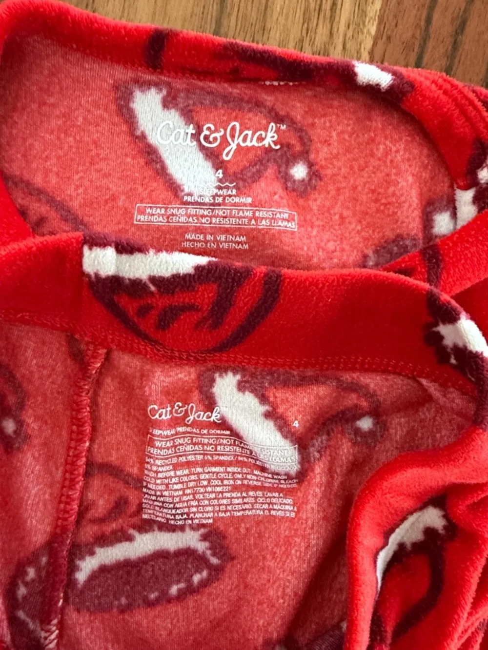 Snuggly Soft Santa Hat Pajamas Cat & Jack